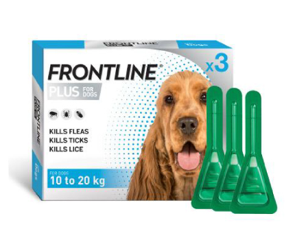frontline plus dog